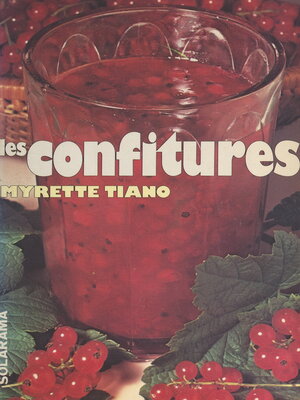 cover image of Les confitures
